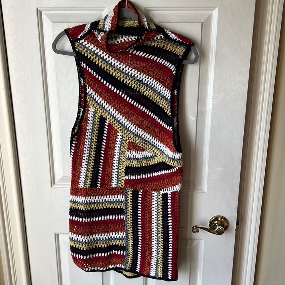 Free People crochet dress